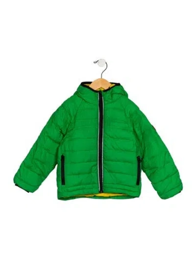 Pre-owned Canada Goose Babies' Toddler Boys' Puffer Jacket In Green