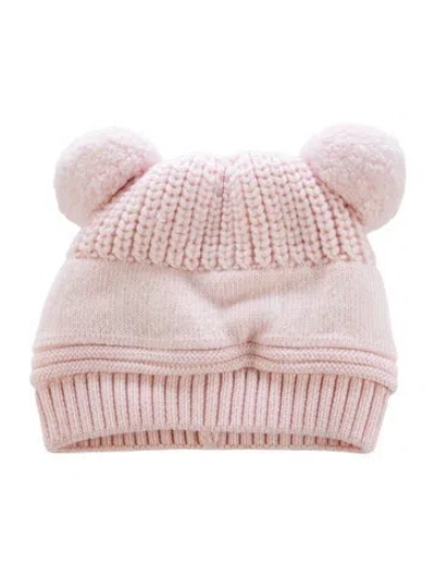Pre-owned Canada Goose Babies' Toddler Girls Knit Beanie With Ears In Multi