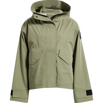 Canada Goose Tofino Hooded Rain Jacket In Green