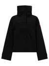 Canada Goose Solid Color Casual Jacket In Black