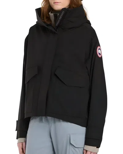 Canada Goose Tofino Rain Jacket In Black