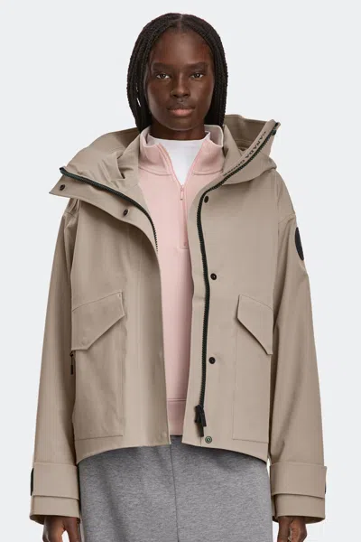 Canada Goose Tofino Rain Jacket Black Disc In Neutral