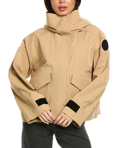 Canada Goose Tofino Rain Jacket In Brown