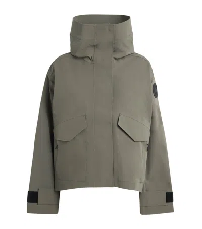 Canada Goose Tofino Rain Jacket In Gray