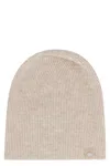 Canada Goose Toque Knitted Beanie In Beige