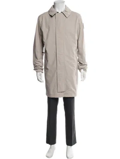 Pre-owned Canada Goose Trench Coat In Gray