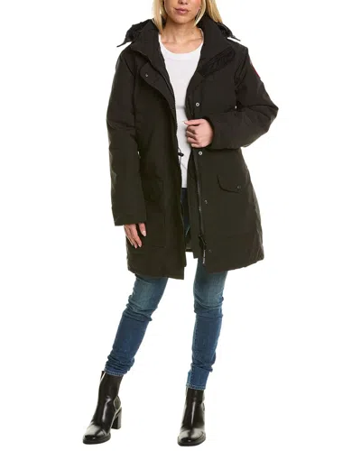 Canada Goose Trillium Down Parka In Black