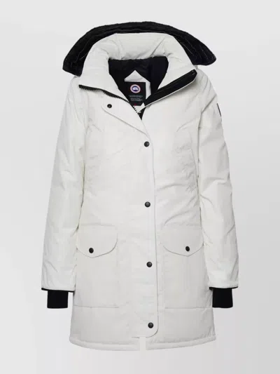 Canada Goose 'trillium' Parka Adjustable Waist In White