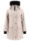 Canada Goose Rossclair Down Parka In Grey
