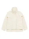 Canada Goose Turtleneck Parka Coat In Neutral
