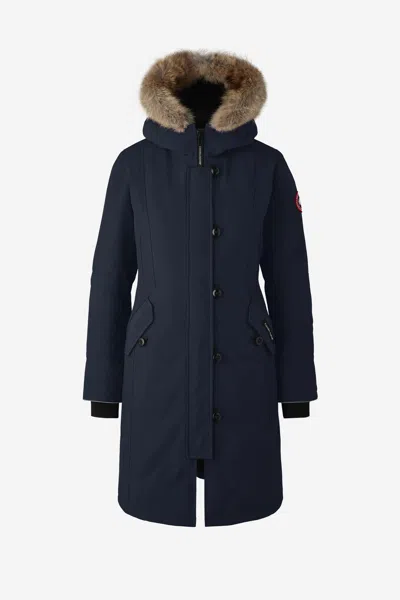 Canada Goose Unisex Brittania Parka Xs Blue