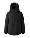 Canada Goose Unisex Logan Down Parka - Big Kid In Black