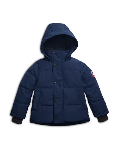 Canada Goose Unisex Snowy Owl Down Parka - Little Kid In Blue