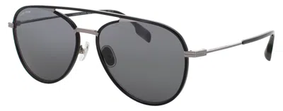 Canada Goose Unisex Titanium Sunglasses 59-16-145 In 001 - Black / Smoke