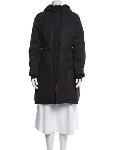 Pre-owned Canada Goose Utility Jacket In Black