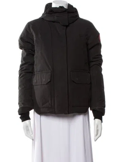 Pre-owned Canada Goose Utility Jacket In Black