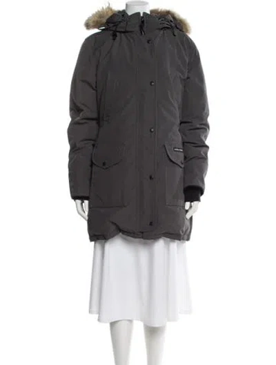 Pre-owned Canada Goose Utility Jacket In Gray
