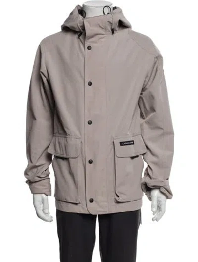 Pre-owned Canada Goose Utility Jacket In Gray