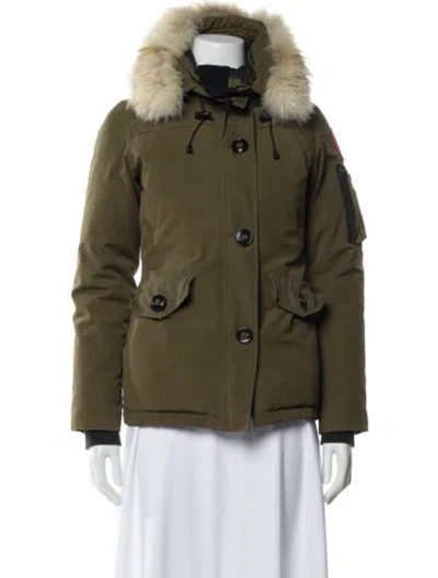 Pre-owned Canada Goose Utility Jacket In Green