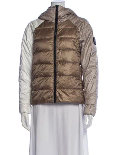 Pre-owned Canada Goose Utility Jacket In Neutral