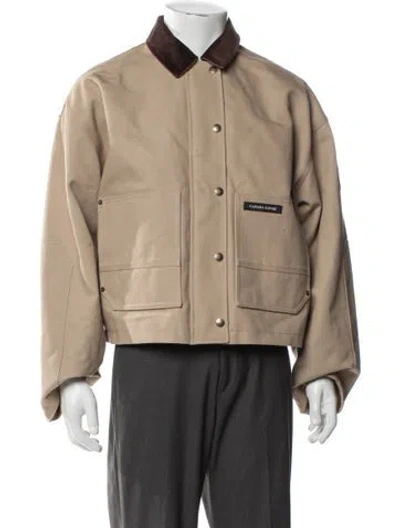 Pre-owned Canada Goose Utility Jacket In Neutrals
