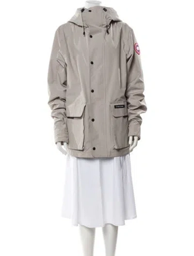 Pre-owned Canada Goose Utility Jacket In Purple