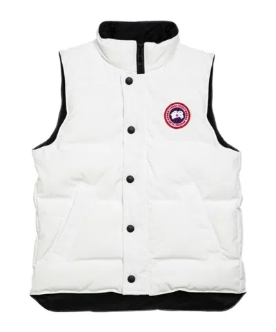 CANADA GOOSE VANIER LOGO-PATCH PADDED GILET