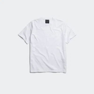 Canada Goose Vantage Embroidered T-shirt In White