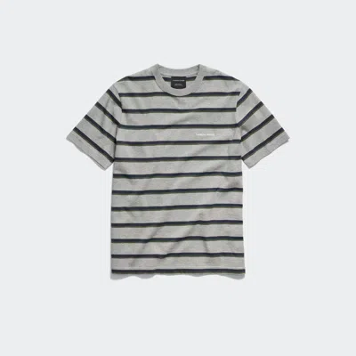 Canada Goose Vantage Striped T-shirt In Gray