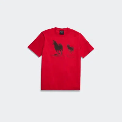 Canada Goose Vantage T-shirt-graphic In Red