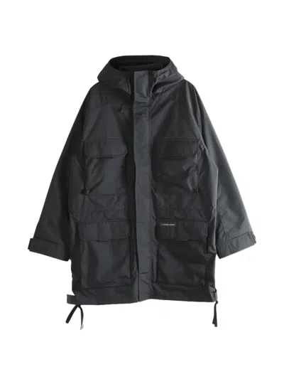 Canada Goose Vault Hooded Jacket In Black