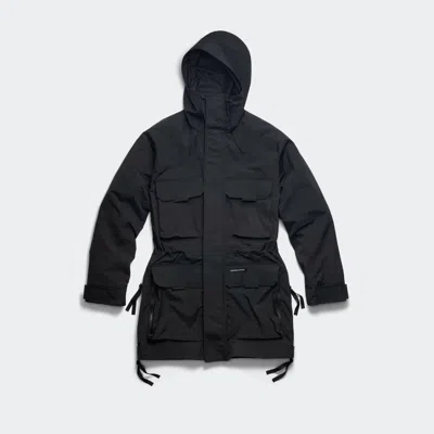 Canada Goose Vault Hooded Jacket In Black