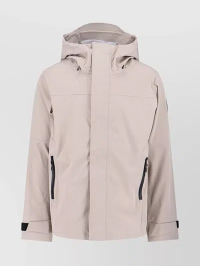 CANADA GOOSE VERSATILE HOODED JACKET FEATURING FUNCTIONAL ELEMENTS