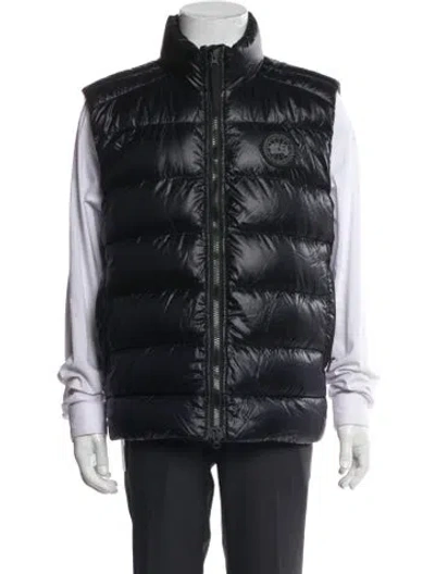 Pre-owned Canada Goose Vest In Black