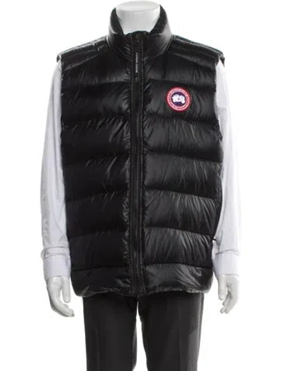 Pre-owned Canada Goose Vest In Black