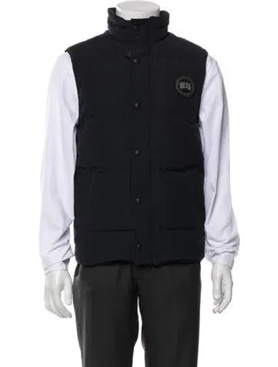 Pre-owned Canada Goose Vest In Black