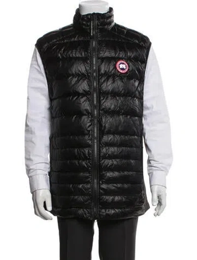 Pre-owned Canada Goose Vest In Black