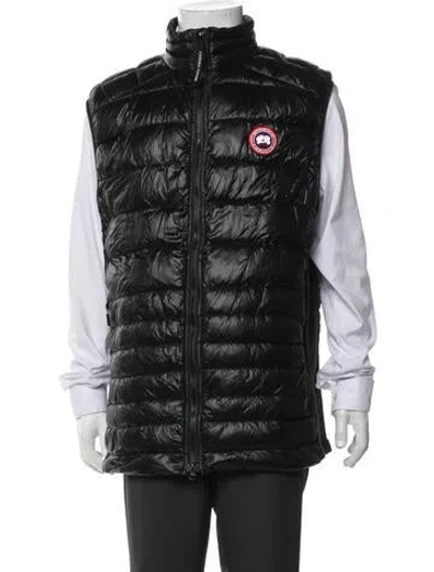 Pre-owned Canada Goose Vest In Black