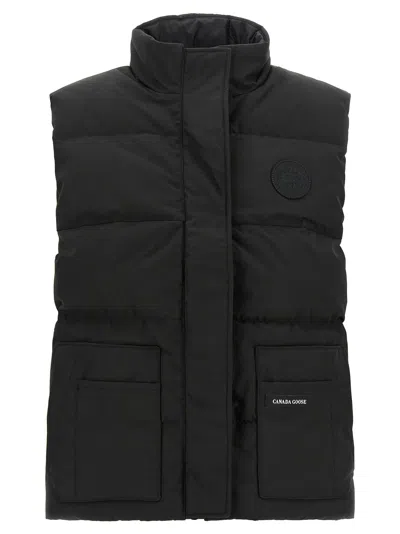 Canada Goose Vest In Black