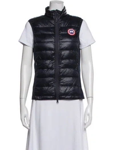 Pre-owned Canada Goose Vest In Black