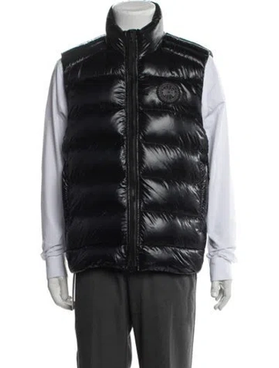 Pre-owned Canada Goose Vest In Black