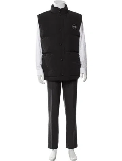 Pre-owned Canada Goose Vest In Gray