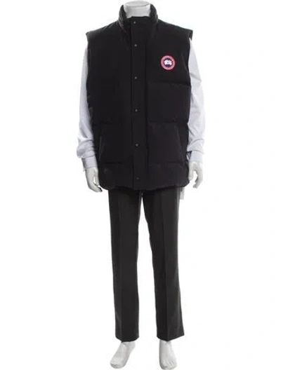 Pre-owned Canada Goose Vest In Gray