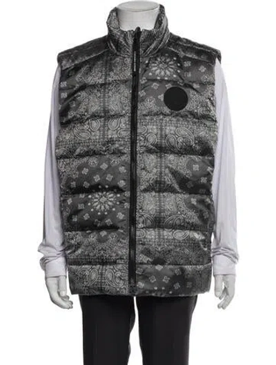 Pre-owned Canada Goose Vest In Gray