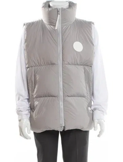 Pre-owned Canada Goose Vest In Gray