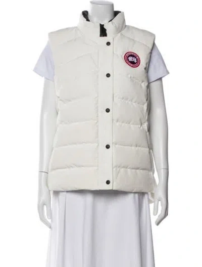 Pre-owned Canada Goose Vest In Neutral