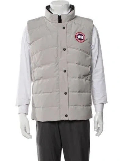 Pre-owned Canada Goose Vest In Neutrals