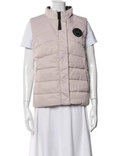 Pre-owned Canada Goose Vest In Pink