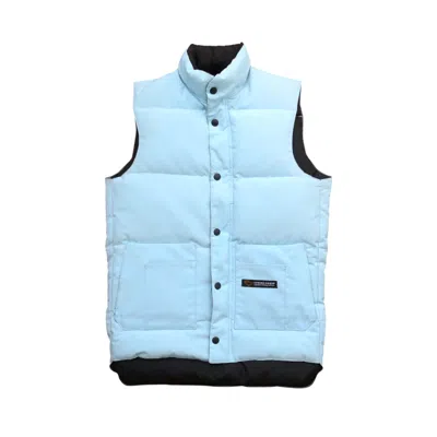 Pre-owned Canada Goose Vest Vintage Puffer Freestyle Inflated In Blue