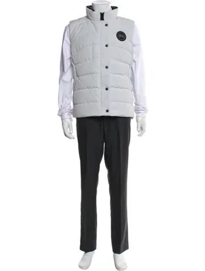 Pre-owned Canada Goose Vest W/ Tags In White